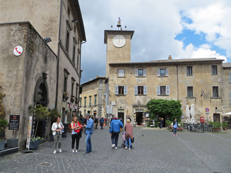 Maurizio's Tower in Orvieto Italy